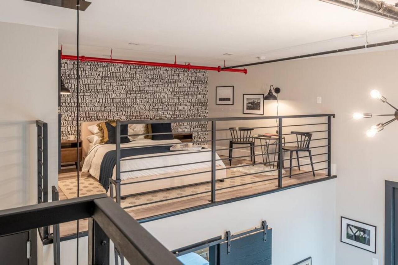 ניו יורק Chic Mezzanine Loft With Rooftop And Shoreline Nearby At "Brooklyn Bay Lofts" מראה חיצוני תמונה