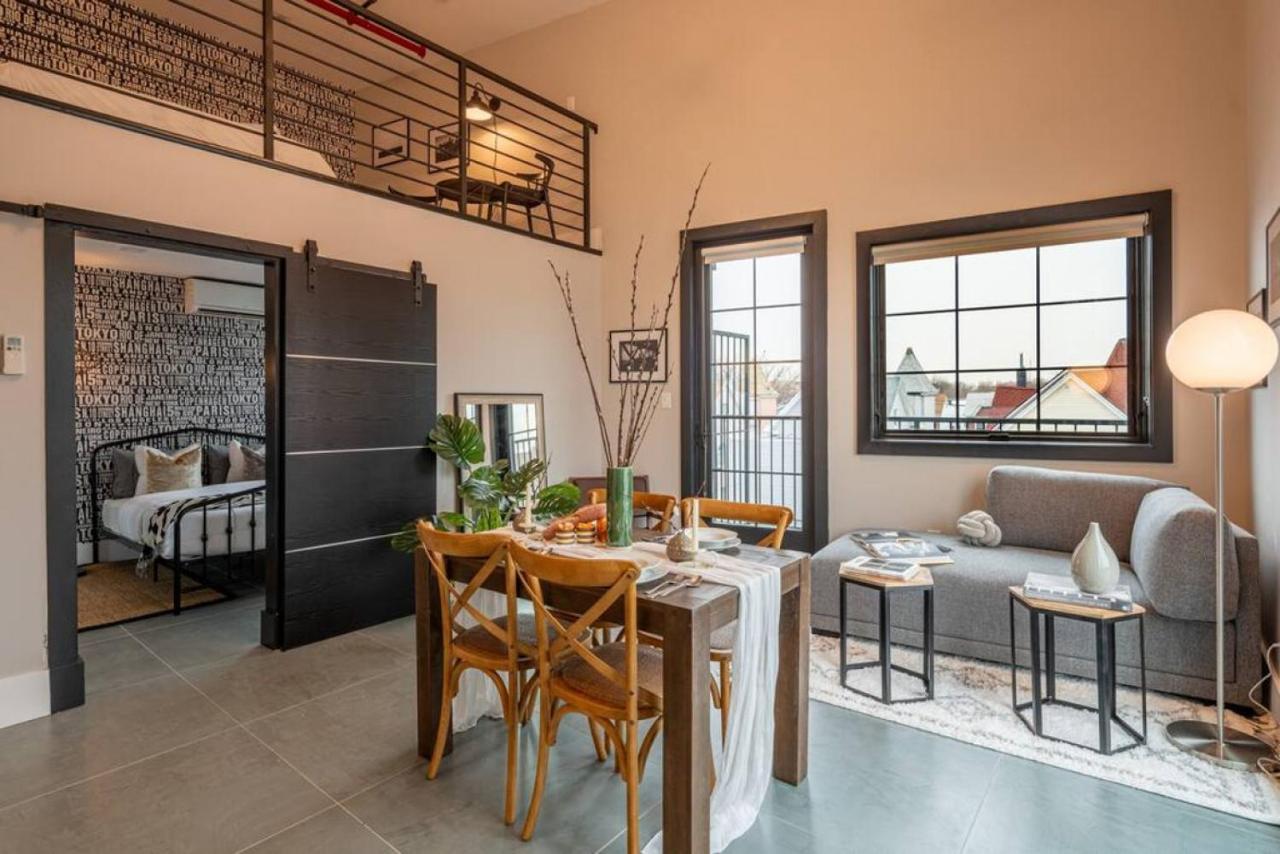 ניו יורק Chic Mezzanine Loft With Rooftop And Shoreline Nearby At "Brooklyn Bay Lofts" מראה חיצוני תמונה