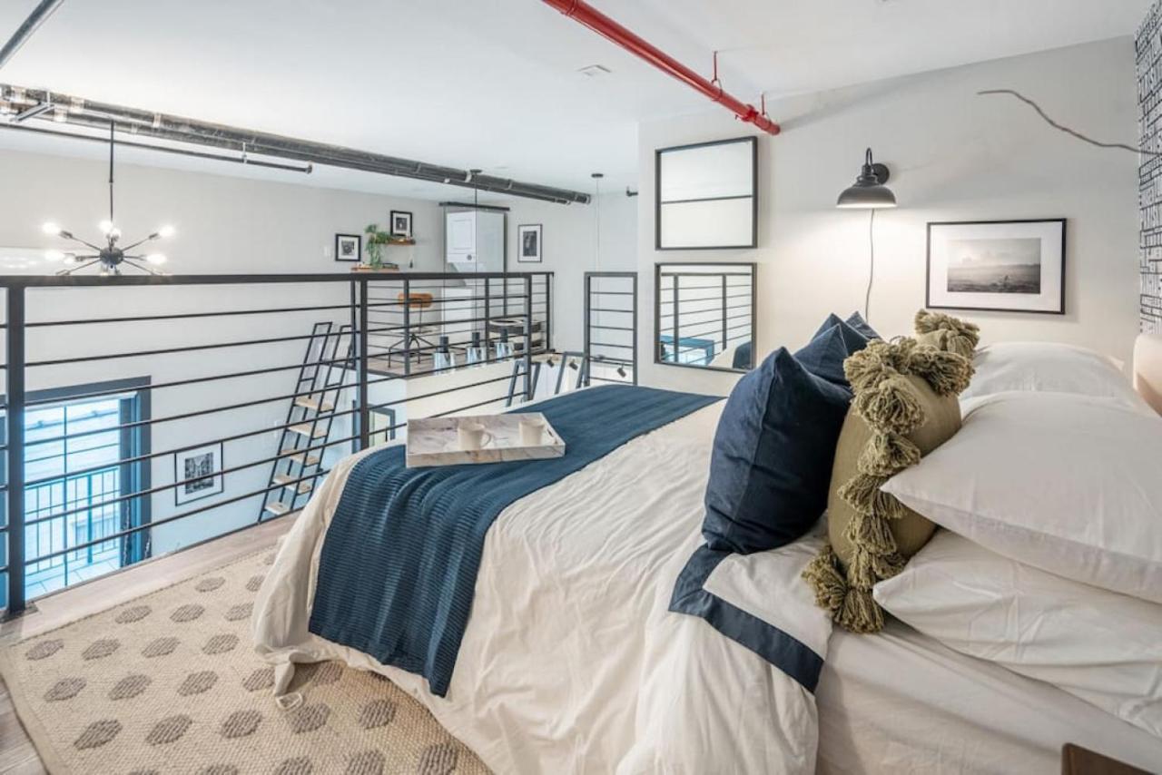 ניו יורק Chic Mezzanine Loft With Rooftop And Shoreline Nearby At "Brooklyn Bay Lofts" מראה חיצוני תמונה