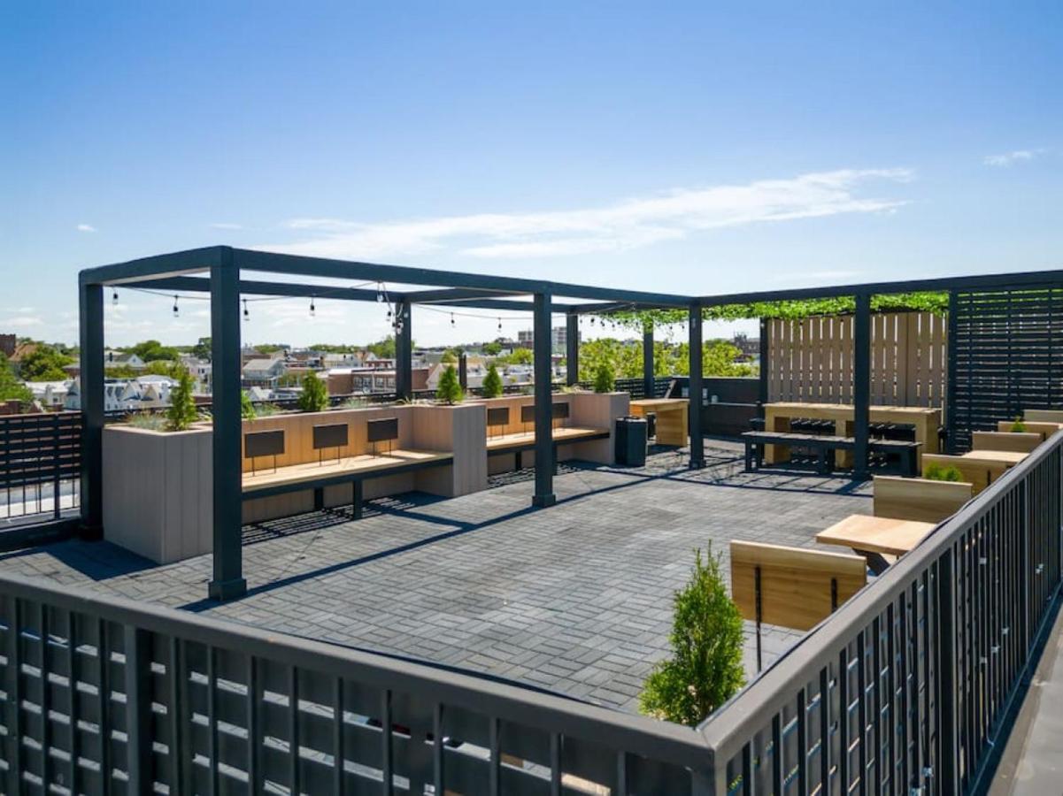 ניו יורק Chic Mezzanine Loft With Rooftop And Shoreline Nearby At "Brooklyn Bay Lofts" מראה חיצוני תמונה